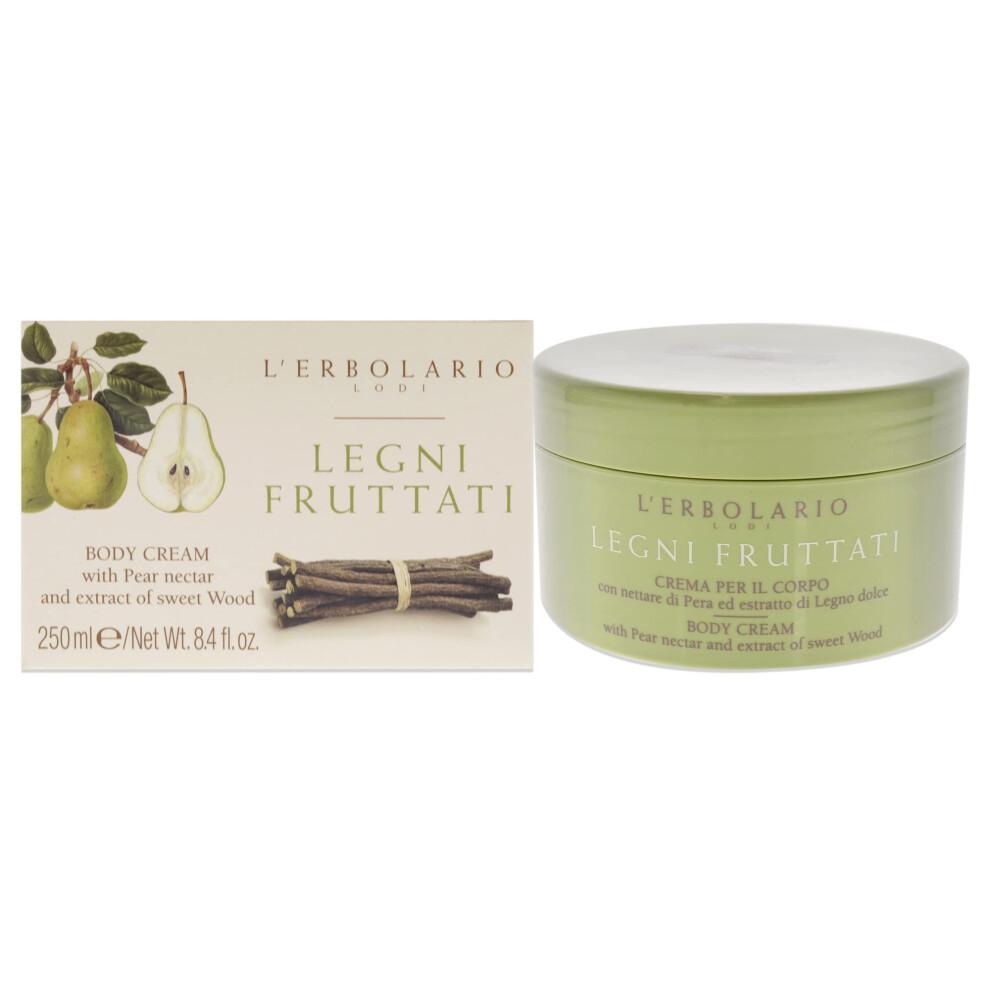 L'erbolario Cream Fruits And Woods Body For Unisex 8.4 Oz Body