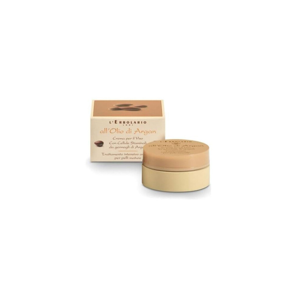 L'erbolario Cream Argan Oil For Face Anti-Age Intensive Treatment For Mature Skin