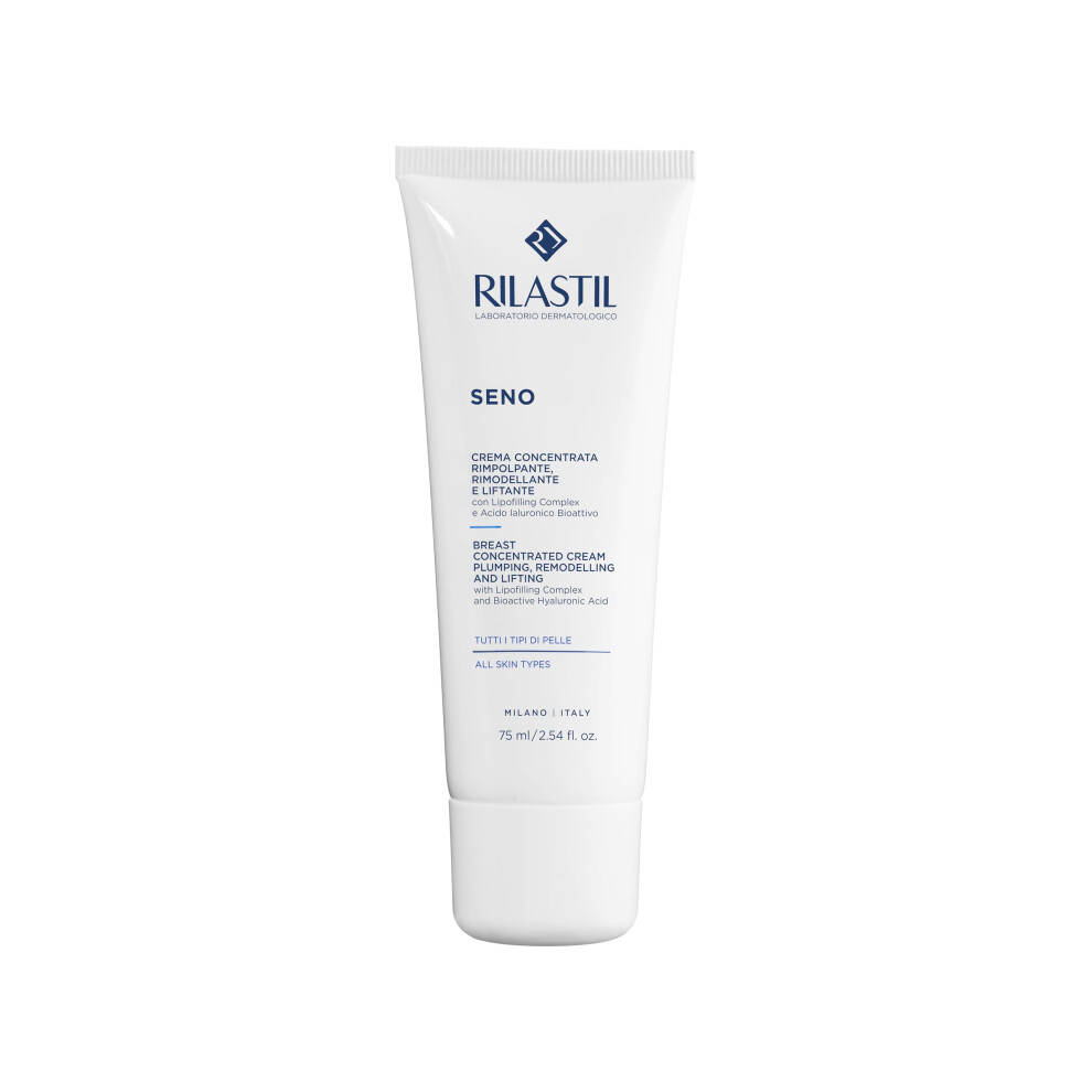 Rilastil Cream/Light Concentrated Breast Shaping And Firming Effect, With Lipofilling Complex And Hyaluronic Acid, Texture, 75 Ml Pack