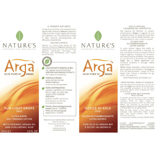 Arga 'Drops Self Tanning 1