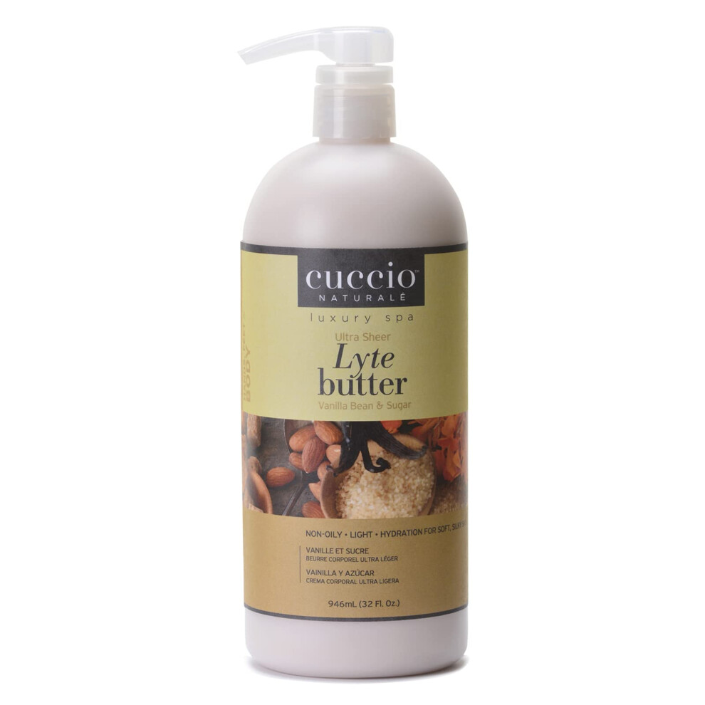 Cuccio Vanilla Bean And Sugarcane Lyte Body Butter