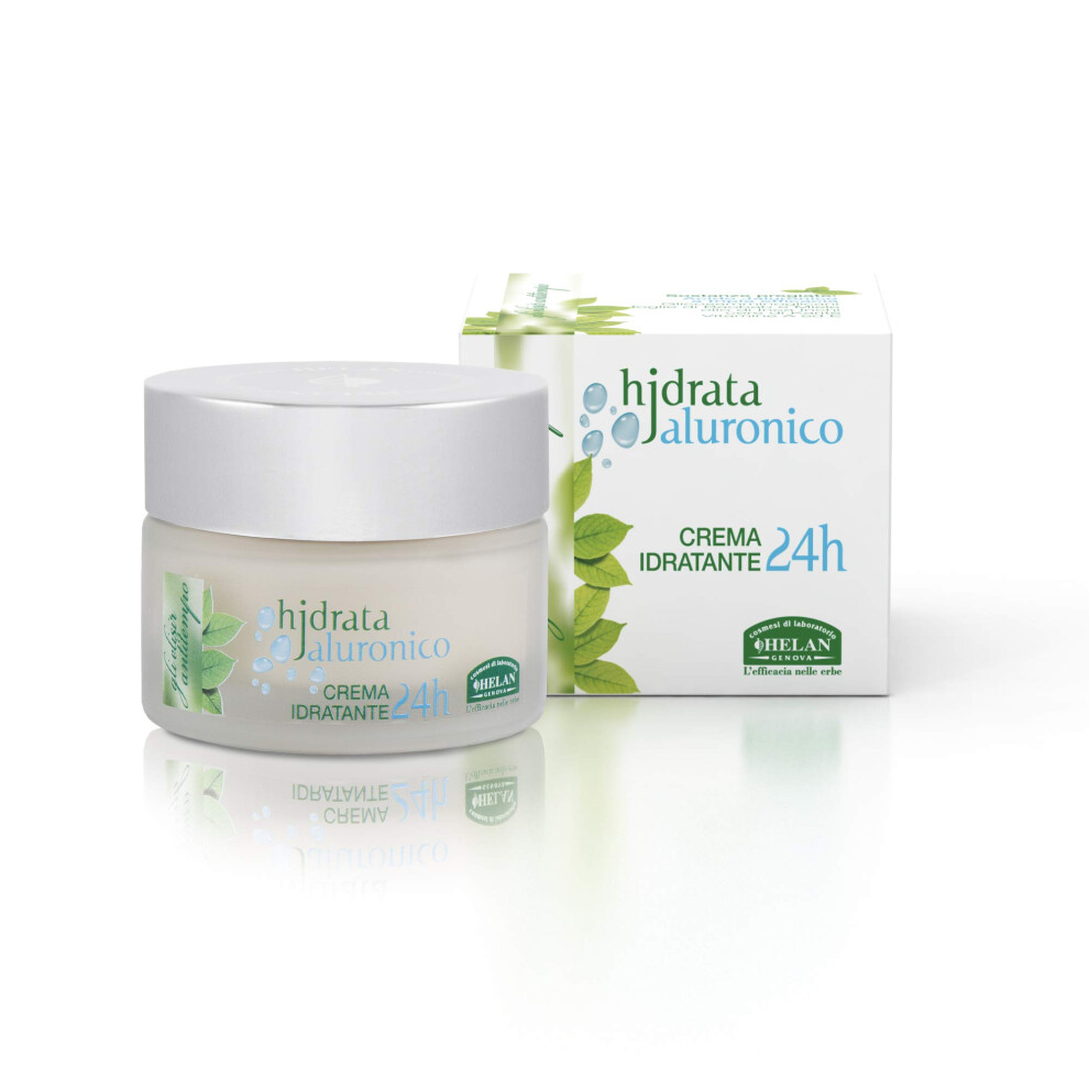 Helan Cream Hydrate Jaluronico, Anti-Wrinkle For Women, Moisturising Face Serum For Dry Skin, Anti-Wrinkle Action With Hyaluronic Acid, Collagen And