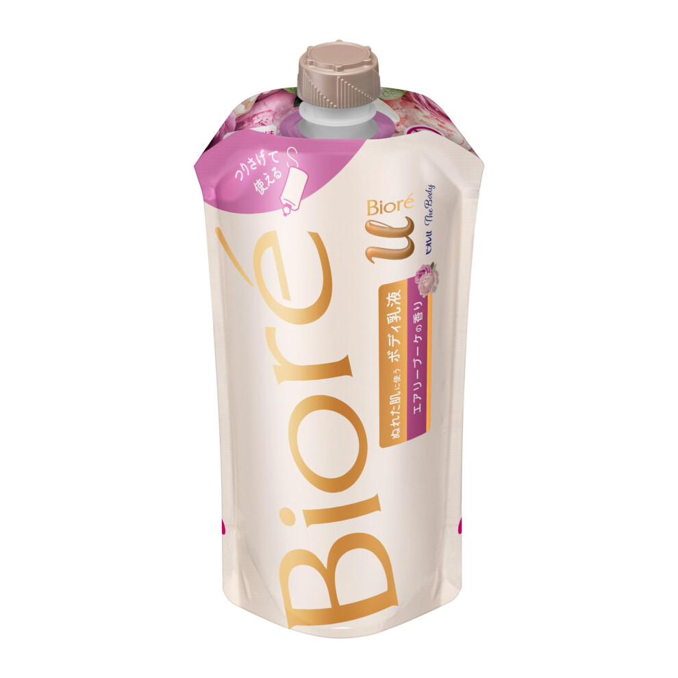 ÃÃªã¬U Cream Biore U The Body Body For Wet Skin, Body Lotion, Air Bouquet Scent, Hanging Pack, 10.1 Fl Oz (300 Ml), Body
