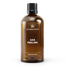 jungl?ck vegan AHA Peeling | 100 ml in an amber glass dispenser | Gentle fruit acid peeling with a wow effect for a noticeably new skin feeling |