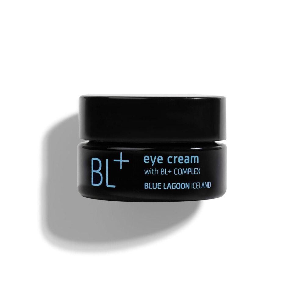 Blue Lagoon Iceland Blue/Cream Lagoon - Natural Bl+ Eye | Sustainable, Bioactive Luxury Skincare (0.5 Oz | 15 Ml)
