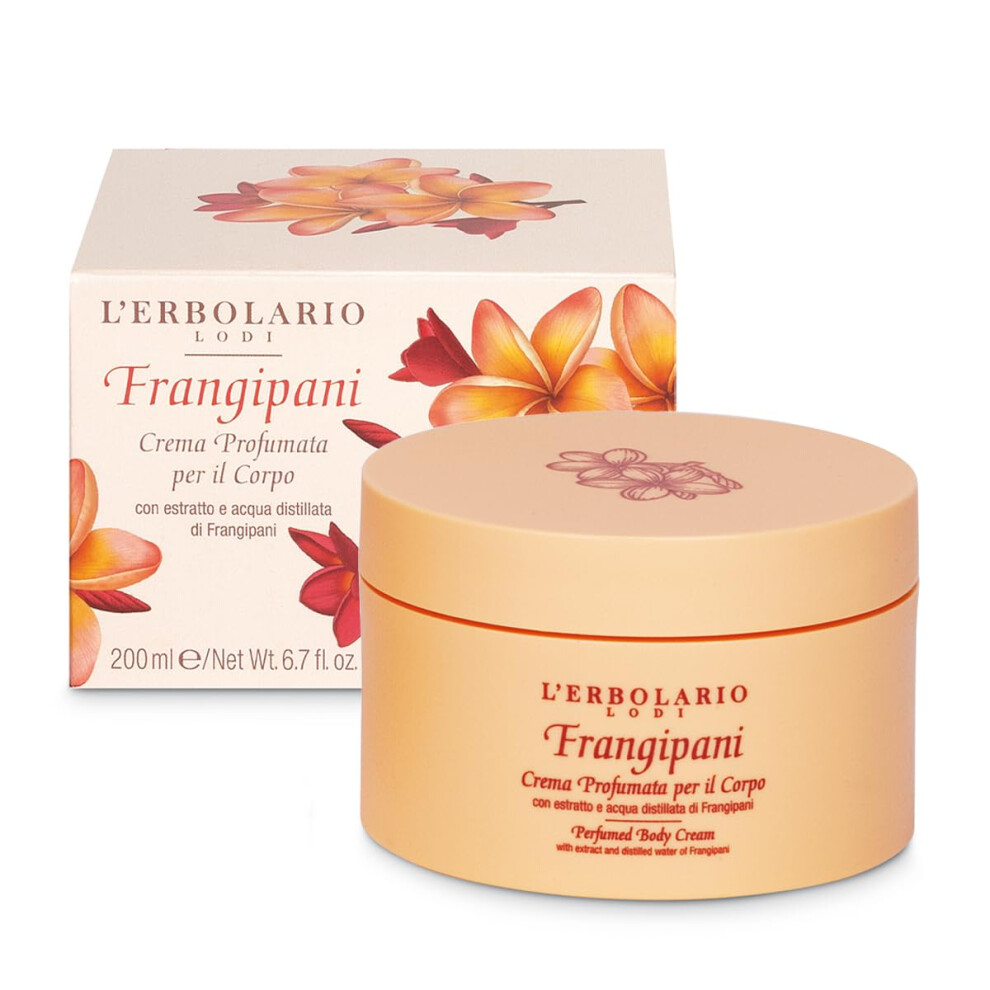 L'erbolario Cream Perfumed Body - Frangipani By For Unisex - 6.7 Oz Body