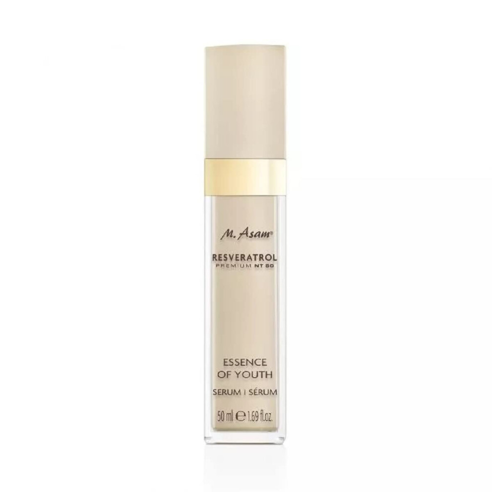 M. Asam Resveratrol Premium Nt50 Youth Serum (50 Ml) ? Face Serum With Concentrated Resveratrol & Hyaluronic Acid, Supports Firmness & Provides A