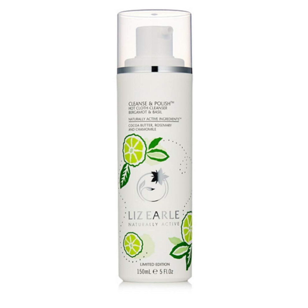 LIZ EARLE Cleanse & Polish Hot Cloth Cleanser BERGAMOT & BASIL, 150ml