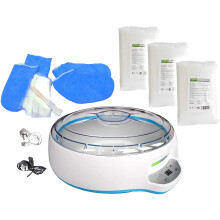 Worldwide Unique Paraffin Wax Spa Bath BODY COMFORT BC 01 for Longest Paraffin Bath of Hands,Feet,Elbows,Fast Melting around 40 min/1kg, Free 3kg Wax