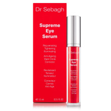 Dr Sebagh Supreme Eye Serum (15ml) - Advanced Roll-On Formula | Designed to Aid Smoother Younger & Firmer-Looking Skin | Helps Reduce Puffiness