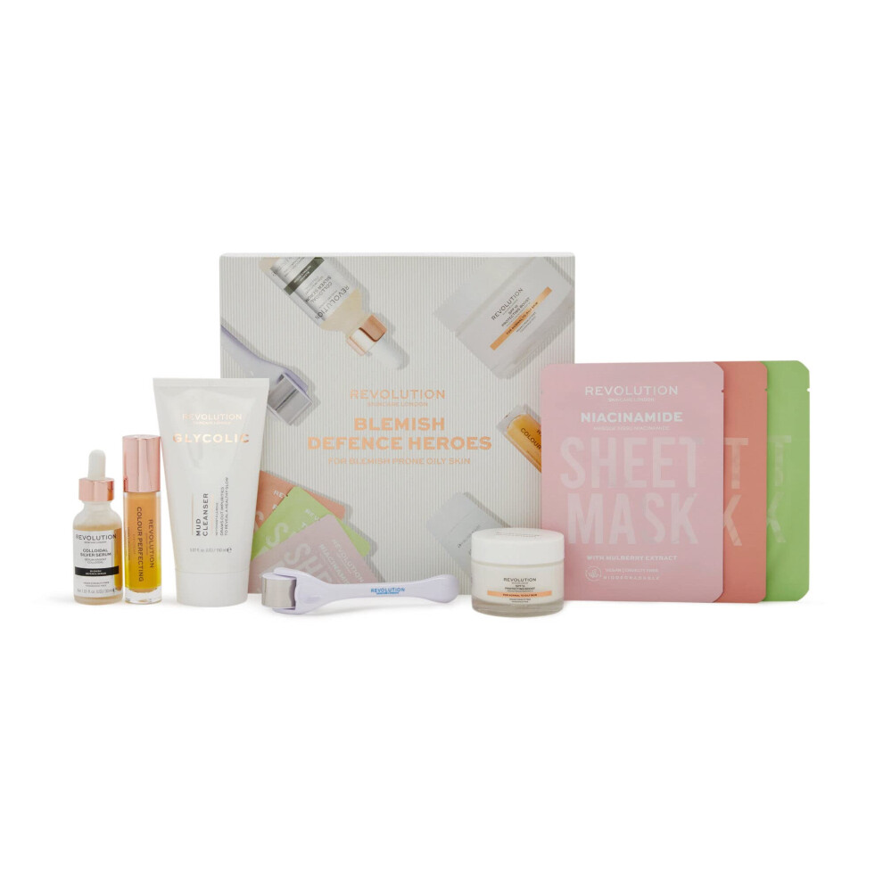 Revolution Skincare London , Blemish Defence Heroes Set, For Blemish Prone Skin, 6Pcs, 840G