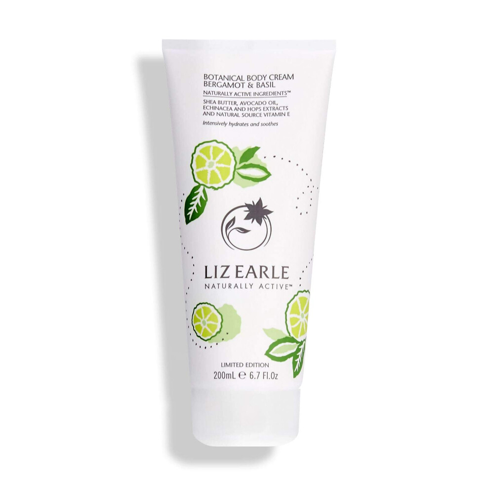 Liz Earle Botanical Body Bergamot & Basil, 200Ml Cream