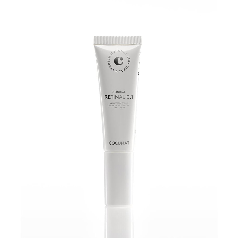 Cocunat - Clinical Retinal 0.1 - Vitamin A Retinal Serum - Reduces Wrinkles, Spots And Flaccidity - Regenerates And Rejuvenates - For All Skin Types