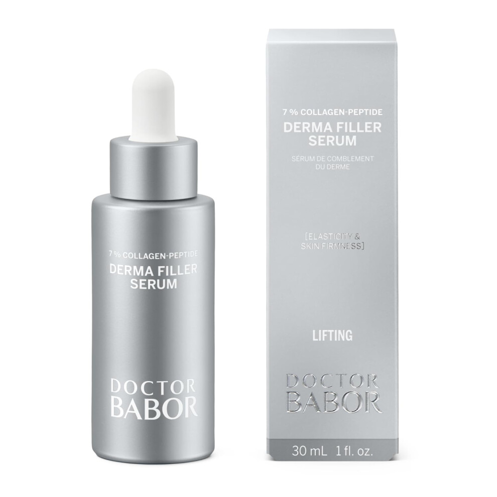 Babor Doctor Derma Filler Serum | Highly Effective Facial Care With 7% Collagen Peptides For Visible Wrinkle Reduction | Anti-Ageing Serum For