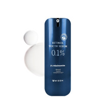 [MIZON] 0.1% RETINOL YOUTH SERUM (28g) Korean Skincare - Advanced Anti-Aging Serum with Retinol 0.1% and Bakuchiol - Brightening, Firming, and