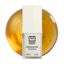 U Beauty Resurfacing Compound Serum - Renew & Illuminate Face Serum - Advanced 8-in-1 Formula with Vitamin C, Retinol, Hyaluronic Acid, & Peptides -