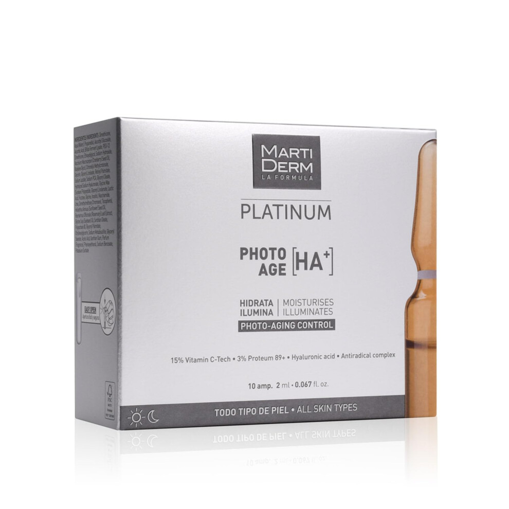 Martiderm Platinum Photo-Age Ampoules 10 X 2 Ml