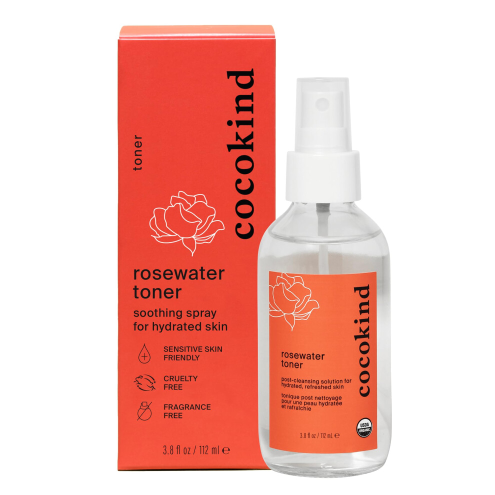 Cocokind Organic Rosewater Facial Toner