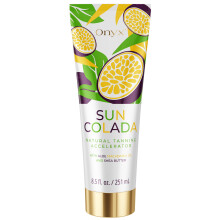 Onyx Suncolada Natural Tanning Accelerator | Bronzer-Free Lotion for Indoor & Outdoor Use | Smooth, Even, Streak-Free Tan | Deep Skin Hydration &