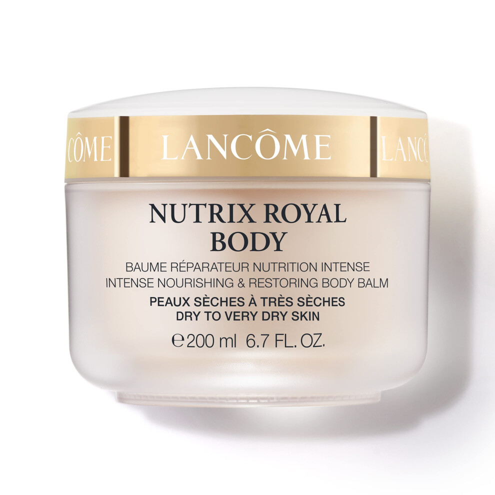 Lanc?me Nutrix Royal Body Cream - Intensely Nourishing & Restoring Body Butter for Dry Skin, 200ml