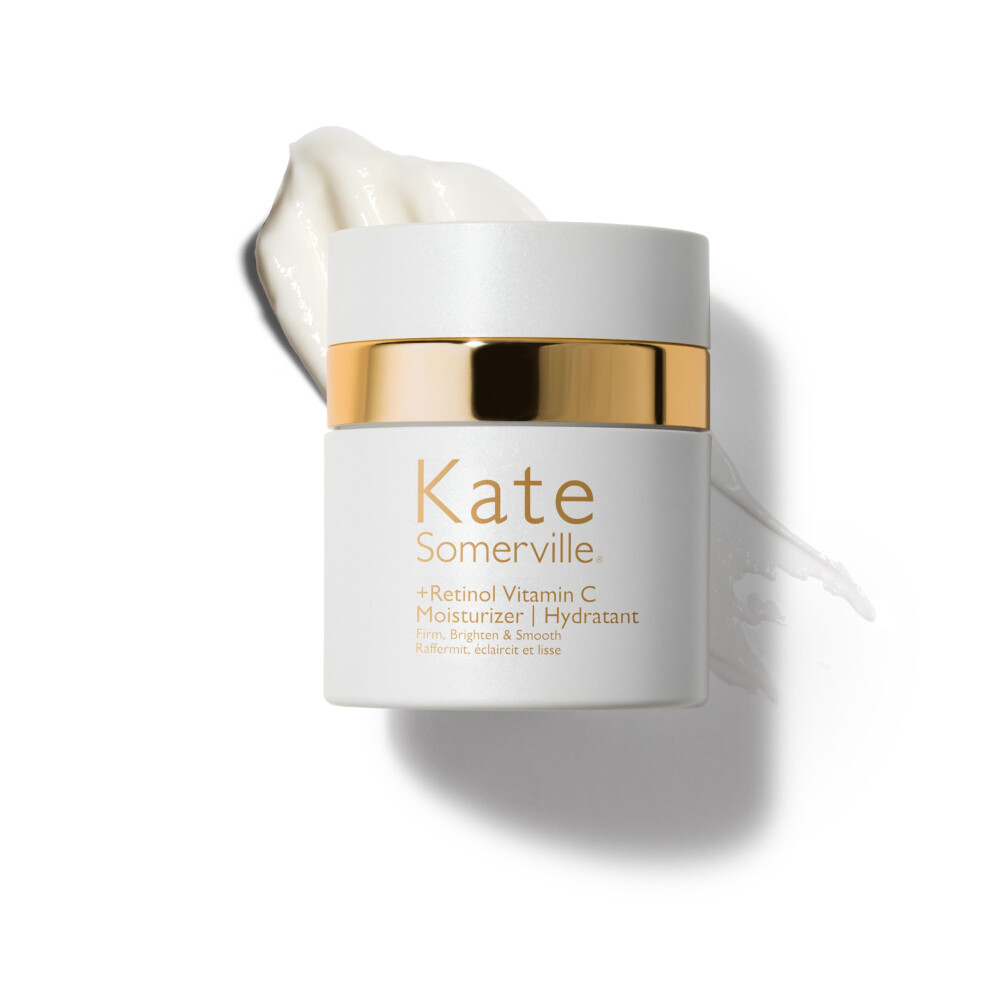 Kate Somerville Cream Retinol Vitamin C Moisturiser - Anti-Ageing Vitamin C Overnight Face Retinol Night Skincare, 50Ml