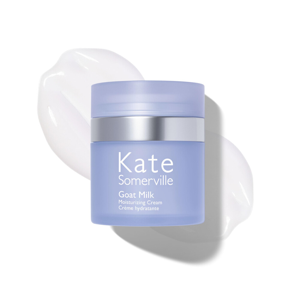 Kate Somerville Cream Goat Milk Moisturising - Deeply Hydrating Daily Facial Moisturiser - Gentle Face Lotion Suitable For Sensitive Skin, 50Ml