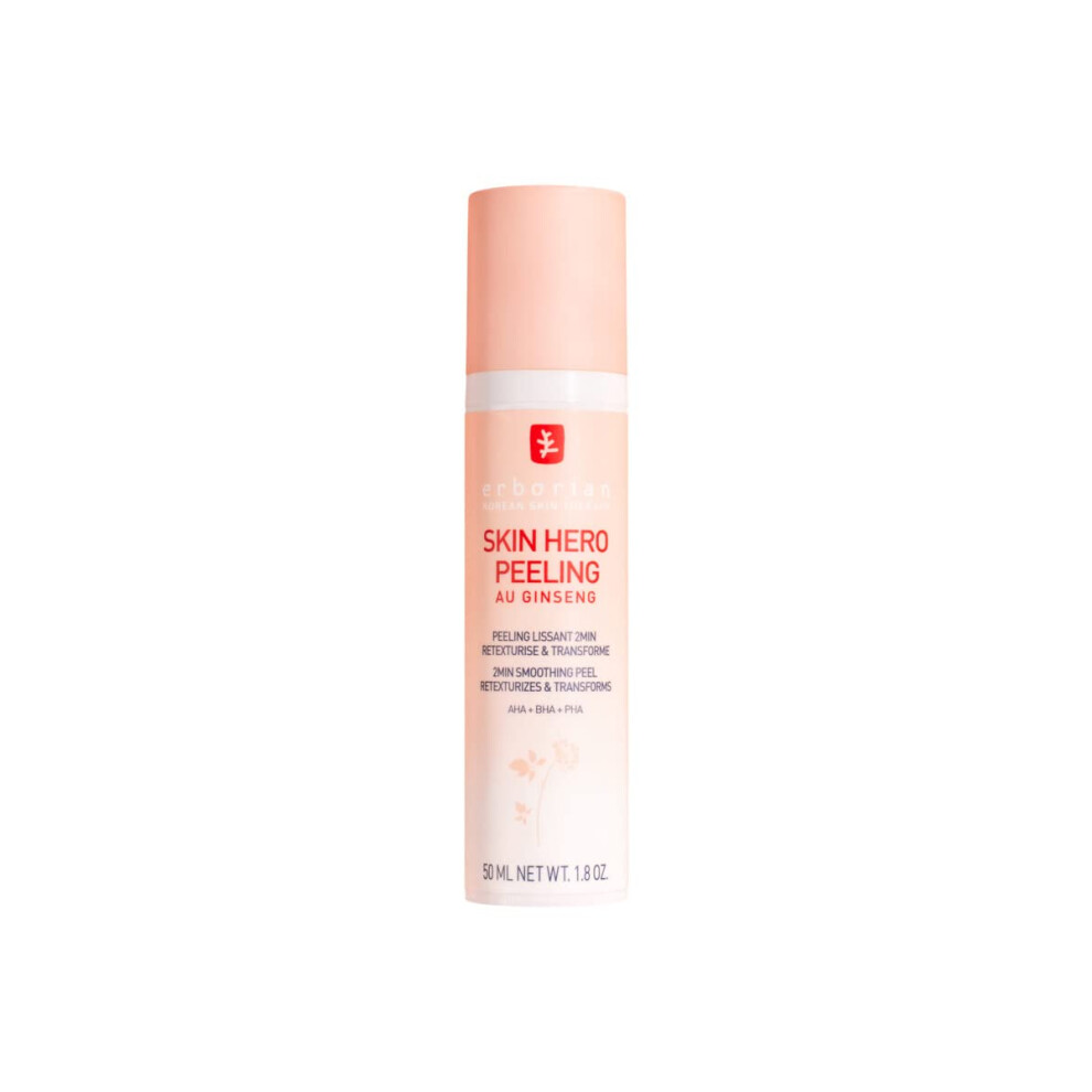 Erborian - Skin Hero Peeling With Ginseng - Face Peeling Gel And Treatment - Smoothing Peel Retexturizes & Transforms - Korean Skincare - 50