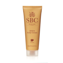 SBC Skincare Arnica Body Cream 250ml, Muscle Tension Relief & Deep Moisturisation, With Shea Butter, Sweet Almond Oil & Vitamin E, Aromatic Spa-Like