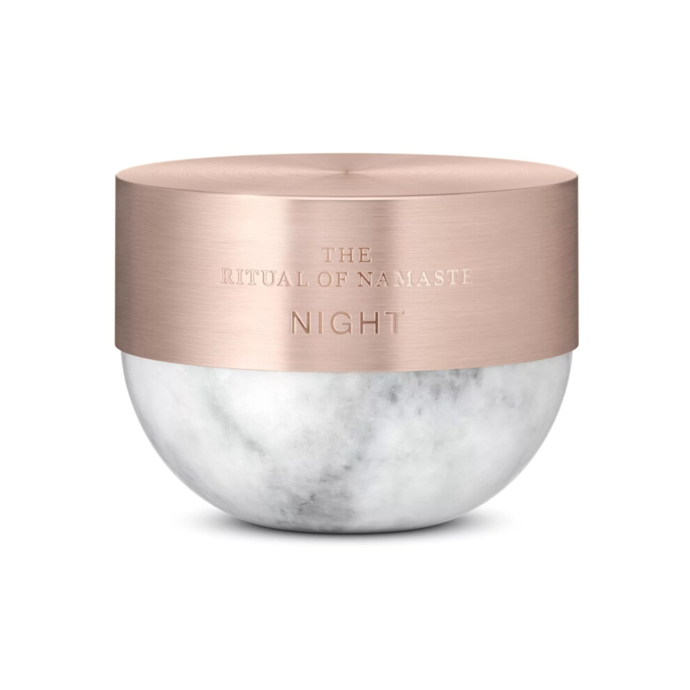 RITUALS Anti-Ageing Night Cream The Ritual of Namaste - Light Anti-Wrinkle Face Cream with Bakuchiol Repair Complex - Minimises Visible Fine Lines and