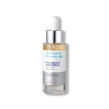 The Organic Pharmacy Hyaluronic Acid Serum 30ml - Hydrating, 0.2% triple-molecular weight Hyaluronic Acid, Plump Fine Lines and Wrinkles, 98.3%