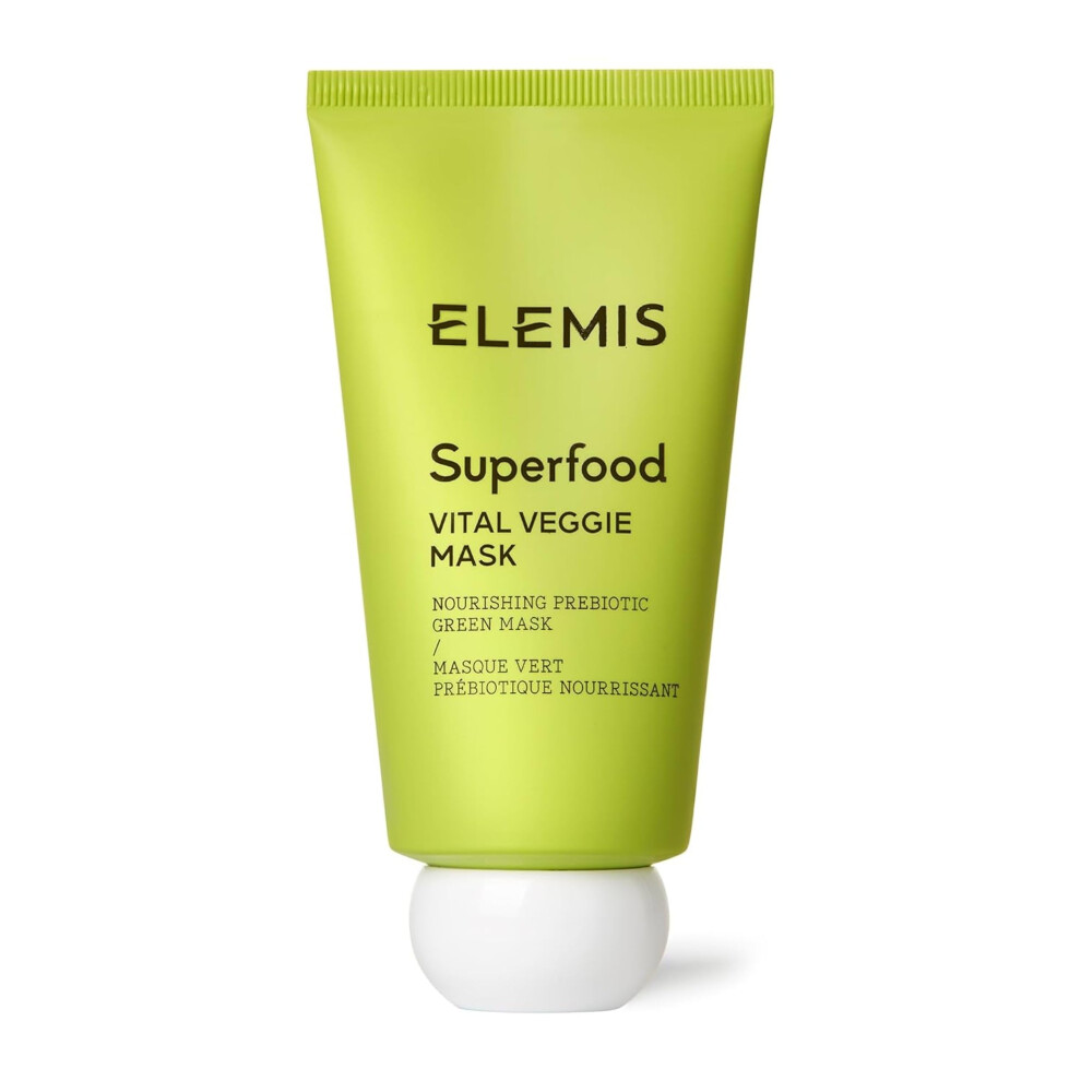 ELEMIS Superfood Vital Veggie Mask ? Nourishing Face Mask with Superfoods to Revitalize & Hydrate Skin for a Healthier, Glowing Complexion