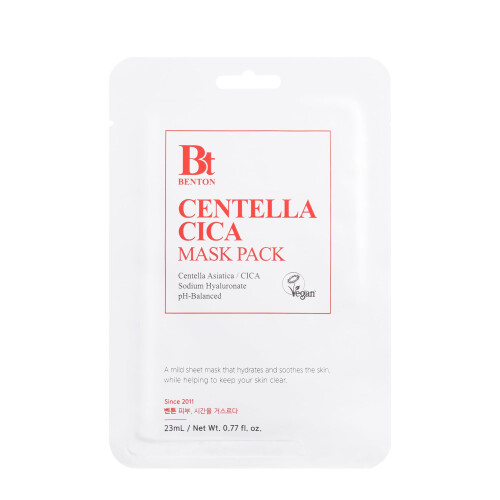 BENTON Goodbye redness centella mask pack Pack of 10