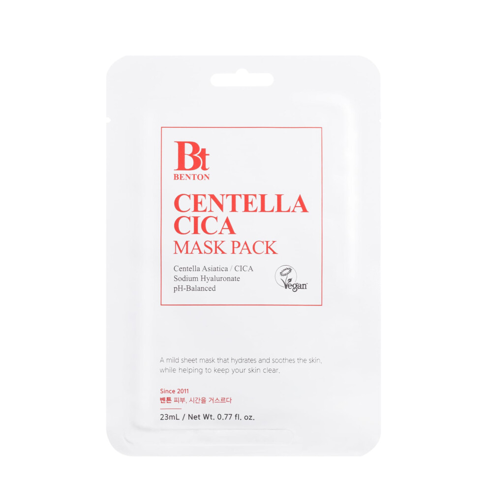 Benton Goodbye Redness Centella Mask Pack Pack Of 10