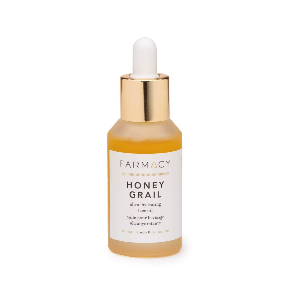 Farmacy Honey Grail Hydrating Face Oil Moisturizer For Dry Skin, Fine Lines & Wrinkles With Rosehip And Sea Buckthorn Oil