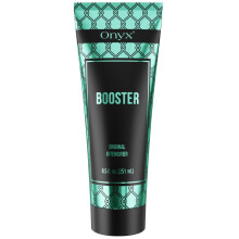 Onyx Booster Tanning Accelerator | Hydrating Sunbed Cream for Rapid Indoor & Outdoor Tanning | Melanin Enhancing Lotion for Smooth, Even Results |