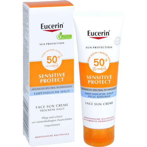 Eucerin Eucerin Sensitive Protect Face Sun Creme LSF 50+, 50 ml Cream 2
