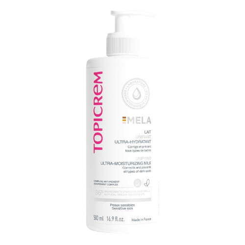 TOPICREM Mela Unifying Lightening Ultra-Moisturizing Milk 500 ml