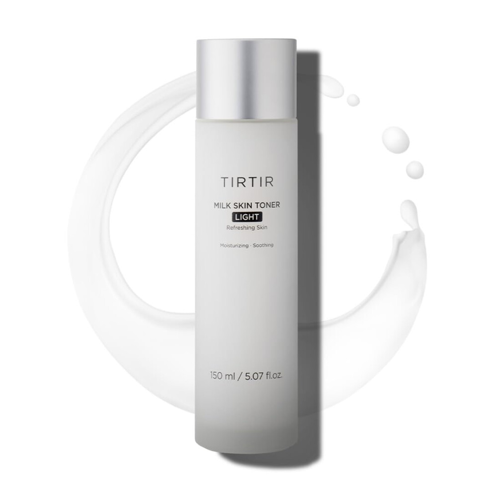 Tirtir Light Milk Skin Rice Toner | Instant Hydration With 4% Niacinamide, Pantenol, Weight, Pore-Tightening, Vegan, Acne-Prone, Oily Skin,