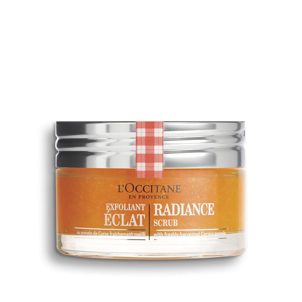 L'OCCITANE Radiance Face Scrub 75ml | Vegan & 96% Readily Biodegradable | Premium & Clean Beauty Skincare Mask for All Skin Types