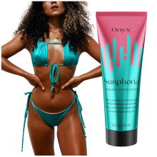 Onyx Sunphoria Tanning Accelerator | Hydrating Sunbed Cream for Deep Golden Results | Gradual Indoor & Outdoor Tan Enhancer | Smooth Streak-Free