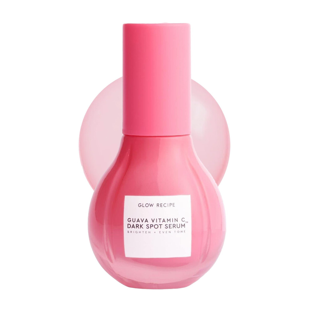 Glow Recipe Dark Guava Vitamin C Skin Care Serum - Spot Treatment & Brightening Face Serum With Tranexamic, Ferulic Acid & Vitamin E For Facial