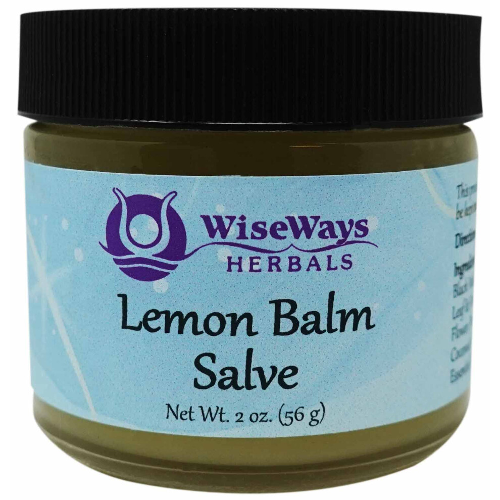 Wiseways Cream Herbals: Salves For Natural Skin Care, Lemon Balm 2 Oz
