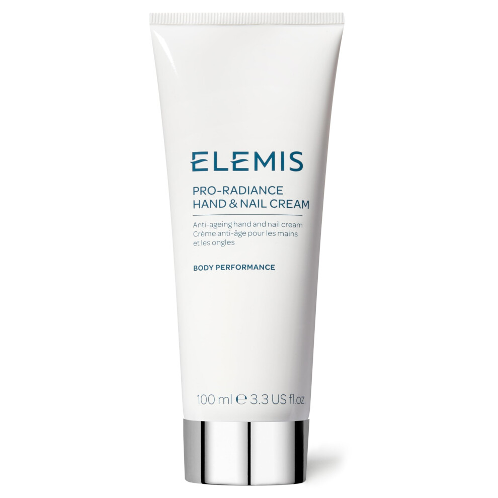 ELEMIS Pro-Radiance Hand and Nail Cream ? Anti-Aging Hand Lotion to Smooth, Nourish & Hydrate Hands ? Moisturizing Anti-Aging Cream for Dry Skin,