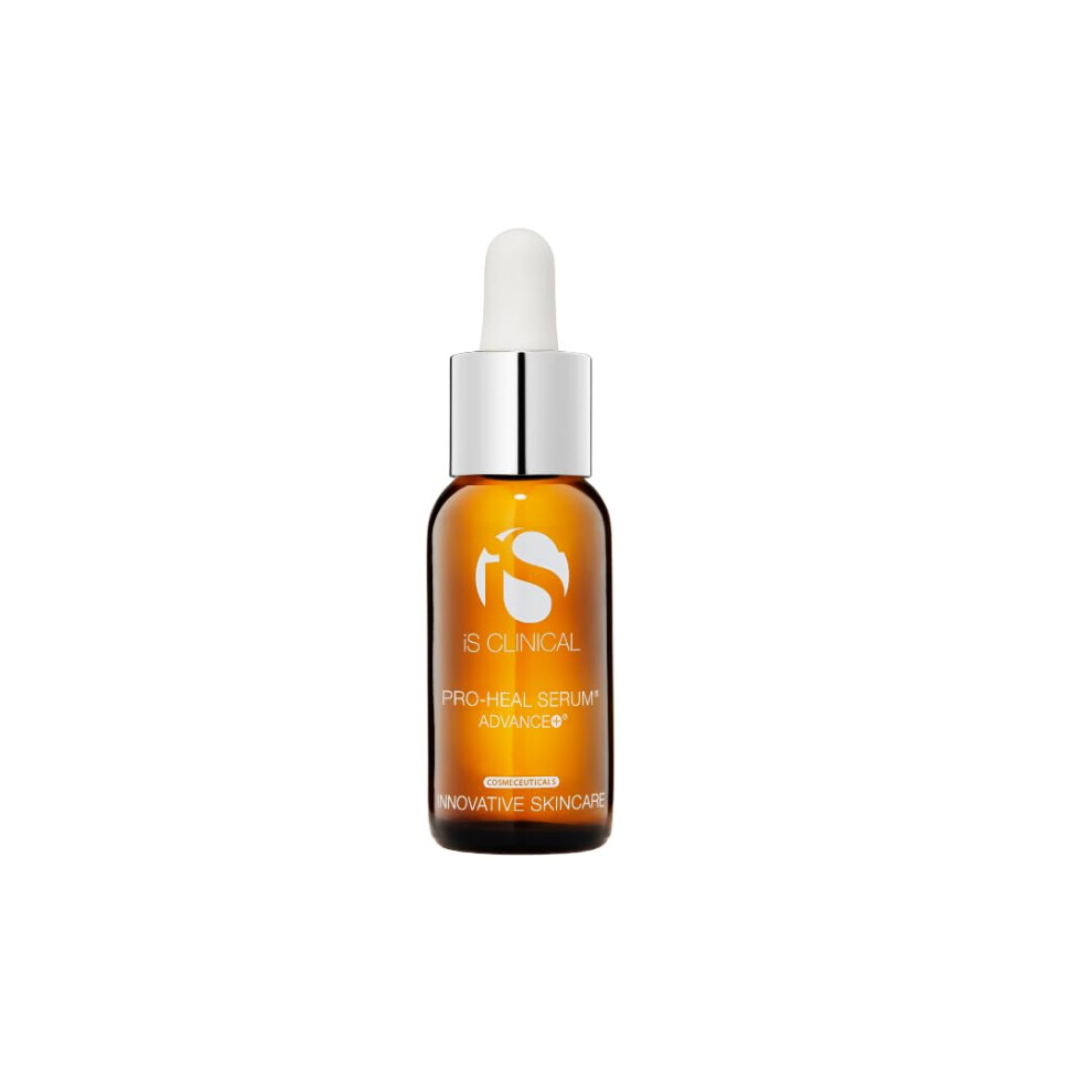 iS Clinical Pro-Heal Serum Advance+ antioxidant-rich serum containing vitamin C, E, and A for redness, rosacea, inflammation, 1 Fl Oz