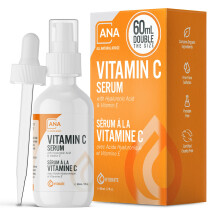 All Natural Advice Vitamin C Serum For Face with Hyaluronic Acid & Vitamin E ? Facial Serum - Organic Face Care -Proud Canadian Company (60ml / 2oz)