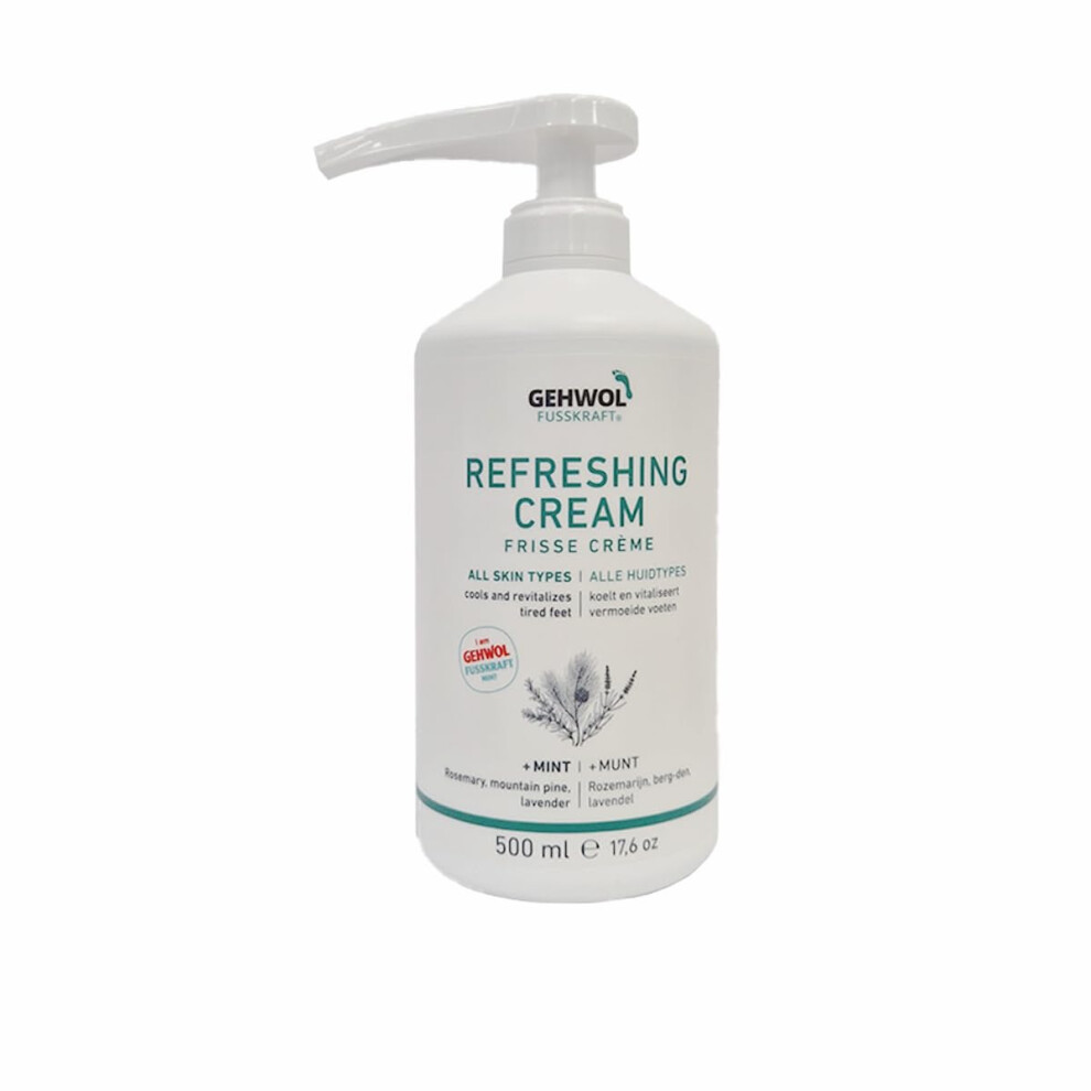 Gehwol Fusskraft Foot 500Ml Natural Antisceptics - Icy Fresh Menthol