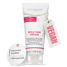 Wild Yams Cream extra strong 100ml - 80% yam root extract - 64% diosgenin - for hormone fluctuations