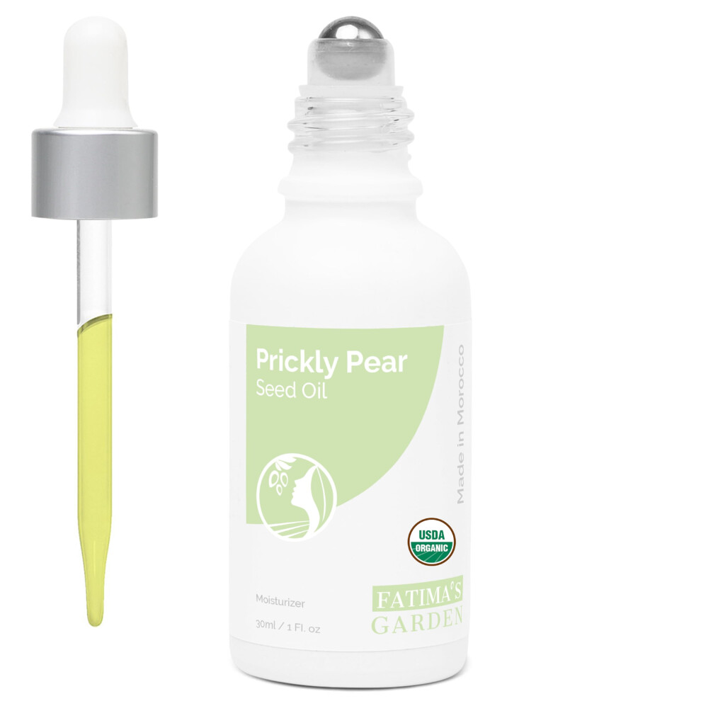 Fatima's Garden Prickly Pear Seed Oil - Organic Anti-Aging Serum, 30Ml