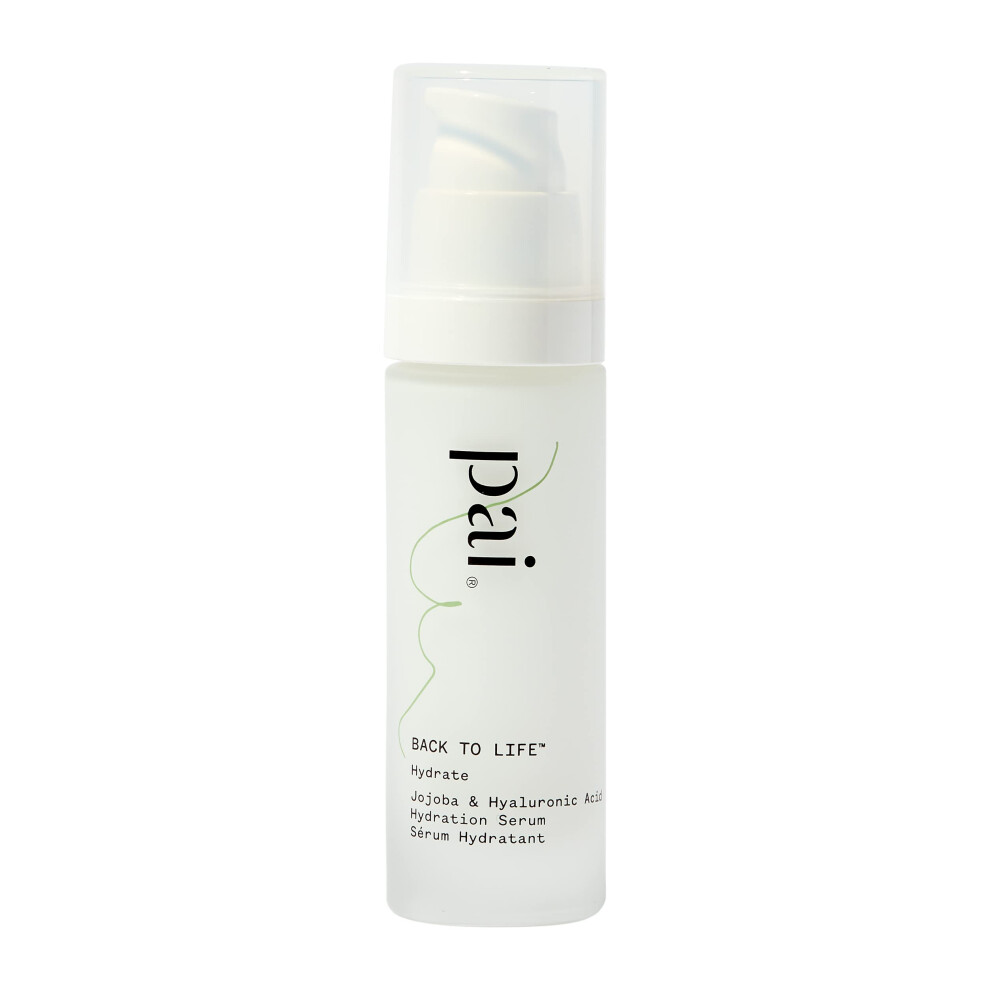 Pai Skincare | Back To Life Hydration Serum With Jojoba & Hyaluronic Acid For Smooth, Supple Skin. B-Corp, Organic, Vegan & Cruelty Free. 30Ml