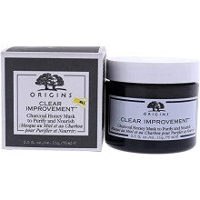 Origins Clear Improvement Charcoal Honey Mask to Purify and Nourish For Unisex 2.5 oz Mask